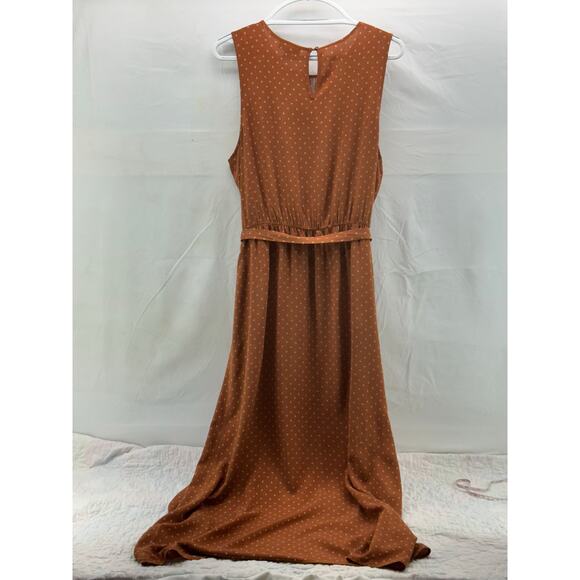 APT. 9 Women’s Brown and Cream Wrap Sundress - Size XL - Picture 7 of 8